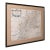 Antique Framed Gloucestershire Map, English Atlas Engraving, Cartography, c.1700 For Sale