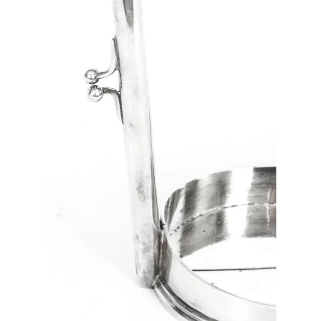 19th Century Silver Plated Wine Champagne Pourer by Mappin & Webb For Sale - Image 5 of 10