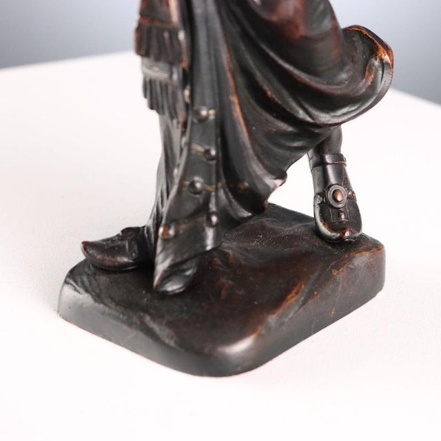 Brown Ballerina with Swords by Gotthilf Jaeger For Sale - Image 8 of 13