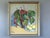 BEGONIA & APPLES Size: 25.2 x 23.2 inches (including frame) Oil on board A very pleasant and meticulously painted mid-...