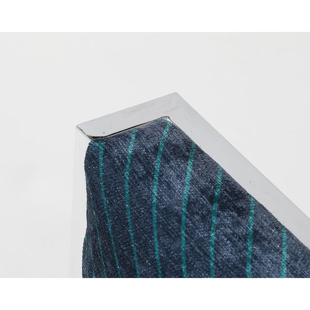 1970's Streamline Chrome Italian Dining Chairs Set Of 6 For Sale - Image 12 of 12