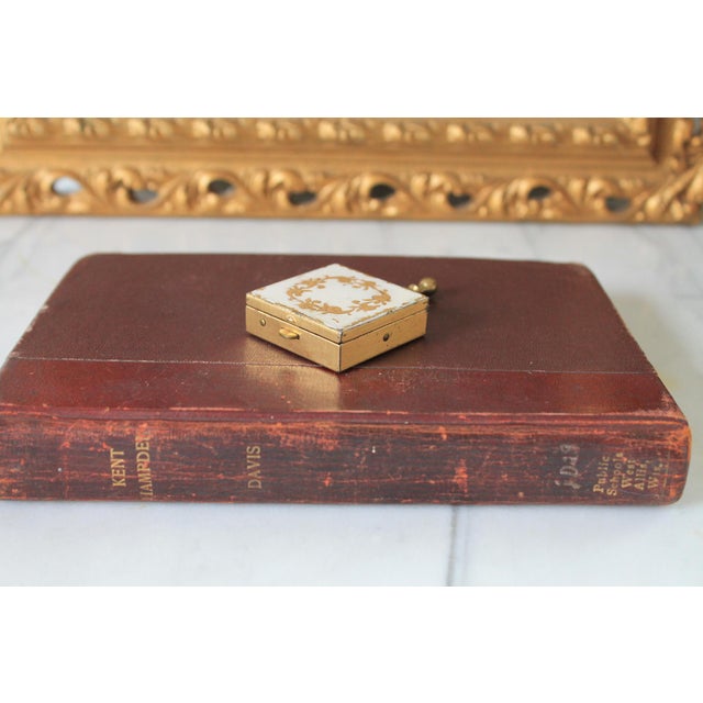 Gold Vintage Personal Ashtray or "Silent Butler" For Sale - Image 8 of 9