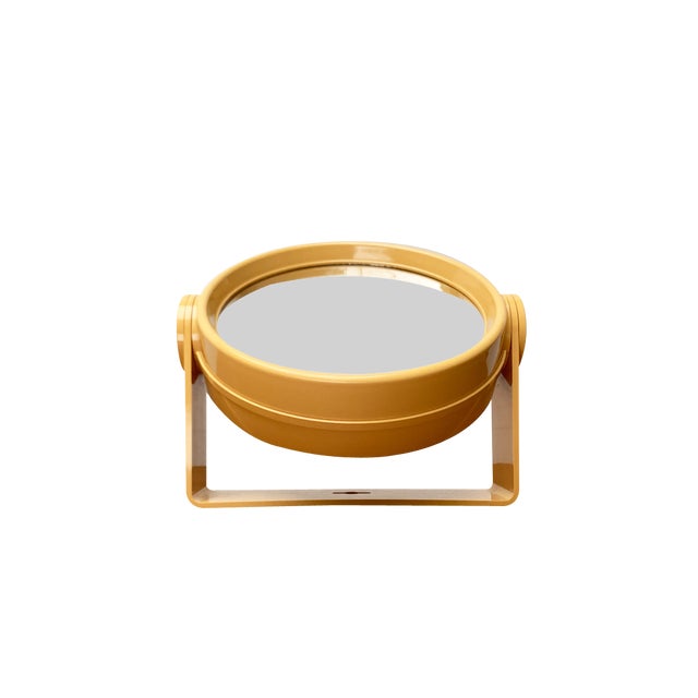 Mid-Century Space Age Swivel Bath Wall Mirror with 2 Sides, 1960s For Sale