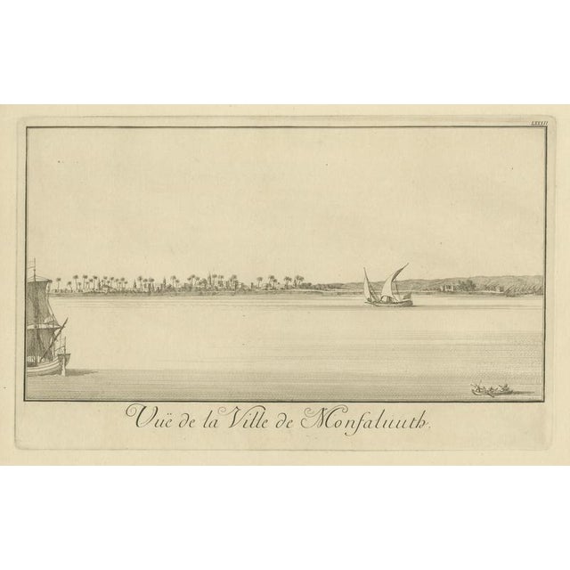 Across the Nile with Distant Pyramids, 1755, Paper, Set of 2 For Sale - Image 4 of 10