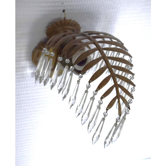 Antique Wall Lamps by Josef Hoffmann for Bakalowits, 1890s, Set of 2 For Sale - Image 3 of 11