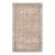 1970s Vintage Turkish Handmade Wool Cotton Beige Area Rug For Sale