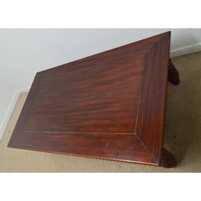 Red Ralph Lauren Dutton Safari Coffee Table For Sale - Image 8 of 13