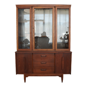 Vintage Garrison Furniture MCM China Cabinet