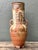 Ceramic Vintage Original Studio Pottery Ribbed Vase For Sale - Image 7 of 13