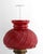 Victorian Vintage Aladdin Model 12 Electrified Oil Table Lamp With Swirled Glass Shade, Mantle For Sale - Image 3 of 18