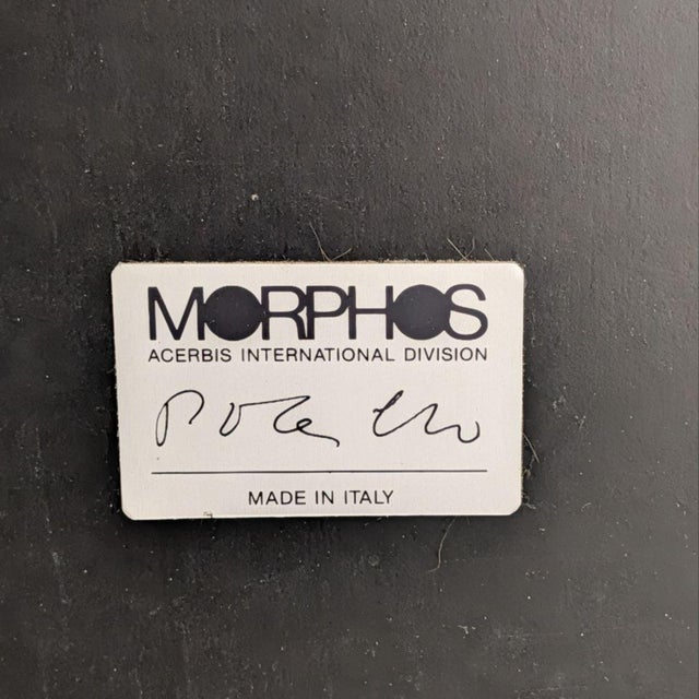 Acerbis Rare Geometric Mirror by Rogelio Polesello for Morphos Acerbis, Italy, 1970s For Sale - Image 4 of 8