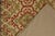 Green 1950s Vintage Spanish Needlepoint Rug in Green Red and Yellow Geometric Pattern For Sale - Image 8 of 8