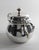 Elegant silver-plated sugar bowl by the prestigious French silversmith Christofle, from the iconic Albi collection created...