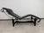 Le Corbusier Vintage LC4 Chaise Lounge in Black Leather by Le Corbusier, 1970s For Sale - Image 4 of 13