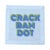 Pop Art Mahjong Crack Bam Dot Blues Celery Cotton Sateen Cocktail Napkins, Set of 4 For Sale - Image 3 of 5