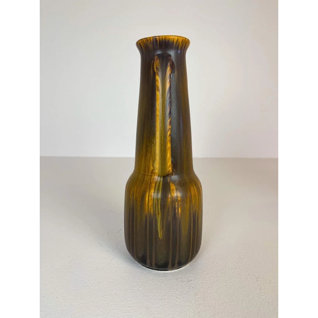 Large Mid-Century Swedish Ceramic Vases by Gunnar Nylund for Rörstrand, Set of 2 For Sale - Image 12 of 15
