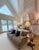 Restoration Hardware Custom Classic Roll Arm 3 Seat Sofa Upholstered in Velvet by Restoration Hardware, Attributed to George Smith For Sale - Image 4 of 18