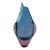 1970s Mid-Century Modern Sommerso Art Glass Penguin Vase Attrib. Flavio Poli For Sale