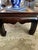 Late 20th Century Postmodern Burlwood Ming-Style Coffee Table With Inset Smoked Glass For Sale - Image 6 of 10