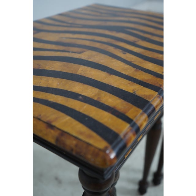 Hooker Tessellated Marble Overlay Top Nesting Tables For Sale In Philadelphia - Image 6 of 13