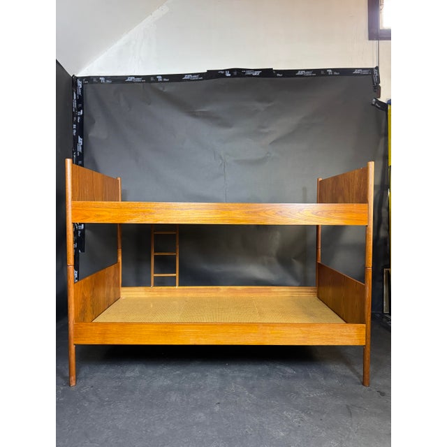 For sale is a beautiful vintage mid-century modern bunk bed set by Westnofa.
