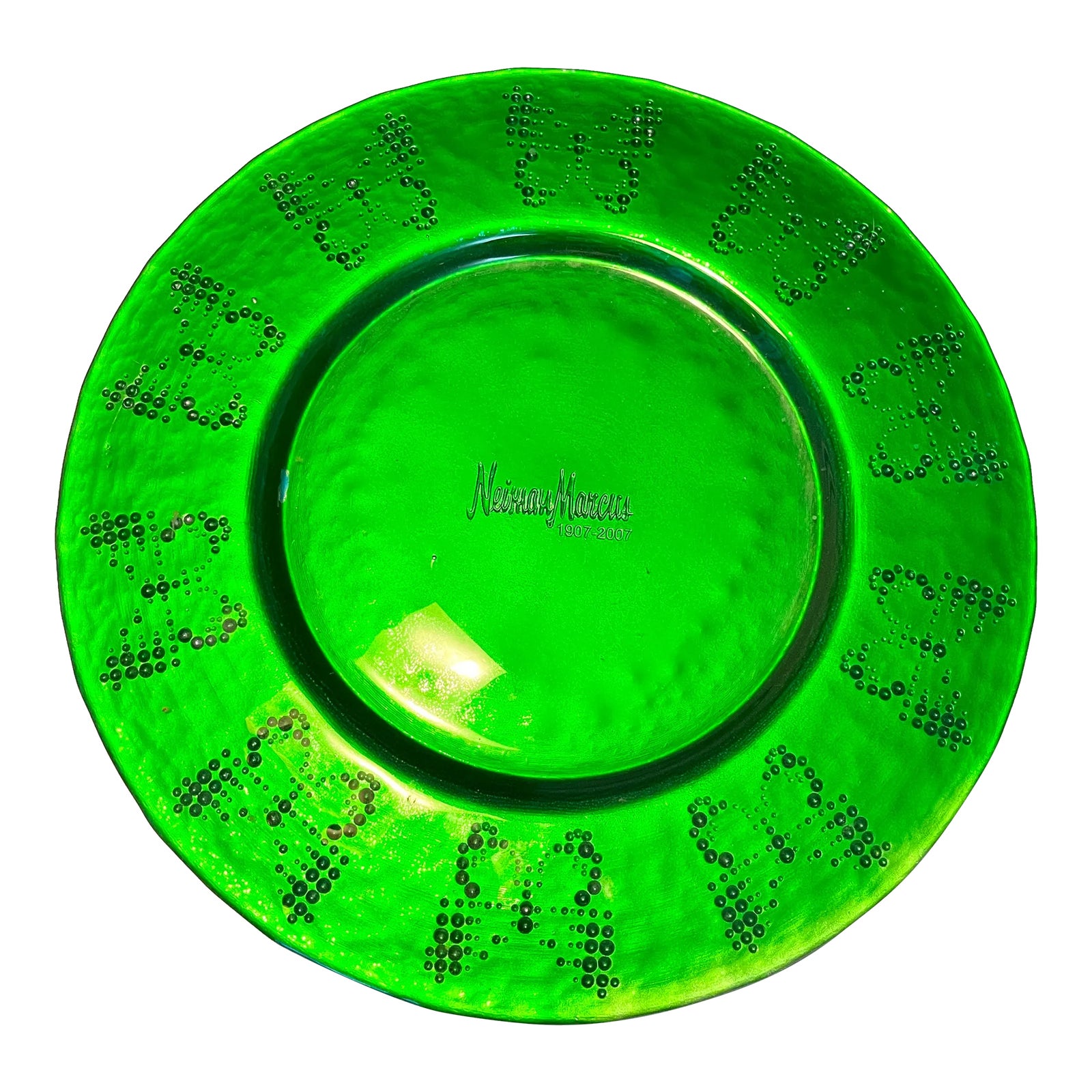 Neiman Marcus 100 Year Anniversary Plate | Chairish