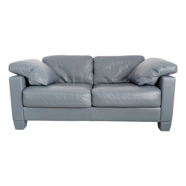 Vintage DS 17 Two-Seater Sofa in Leather from de Sede For Sale