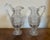 Large Antique Early 19th Century George III Anglo Irish Cut Crystal Glass Wine Ewers or Water Pitchers - A Pair For Sale - Image 12 of 16