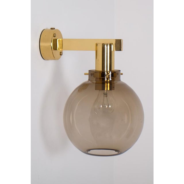 Gold V-305/2 Wall Lights by Hans-Agne Jakobsson, 1970s, Set of 2 For Sale - Image 8 of 9