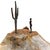 2020s Desert Wall 002 - Original Contemporary Copper and Stone Mixed Media Wall Sculpture by Kevin Perrault For Sale - Image 5 of 10