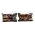 Rainbow Silk Ikat Velvet Pillow Covers- Set of 2 For Sale