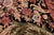 Art Nouveau 1990's Pak-Persian Black/Beige Wool Rug - 9'1'' X 11'3'' For Sale In New York - Image 6 of 9