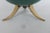 Mid Century Green Enameled Brass Tripod Vase Made in Israel Figural Motif 5002b For Sale - Image 10 of 14