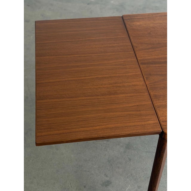 1960s 1960s Attributed to Danish Vejle Stole & Møbelfabrik Dining Table in Dark Teak For Sale - Image 5 of 12