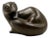 Mid-Century Bronze Otter Sculpture by Richard Fisher, 1950 For Sale