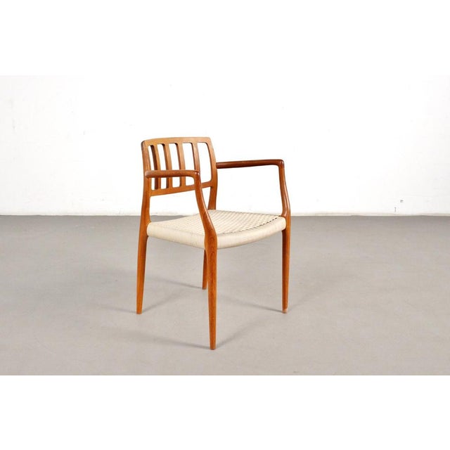 Set of Vintage Model No. 66 & 78 Solid Teak Chairs by Niels O. Møller for J.L. Møllers Møbelfabrik For Sale - Image 10 of 18