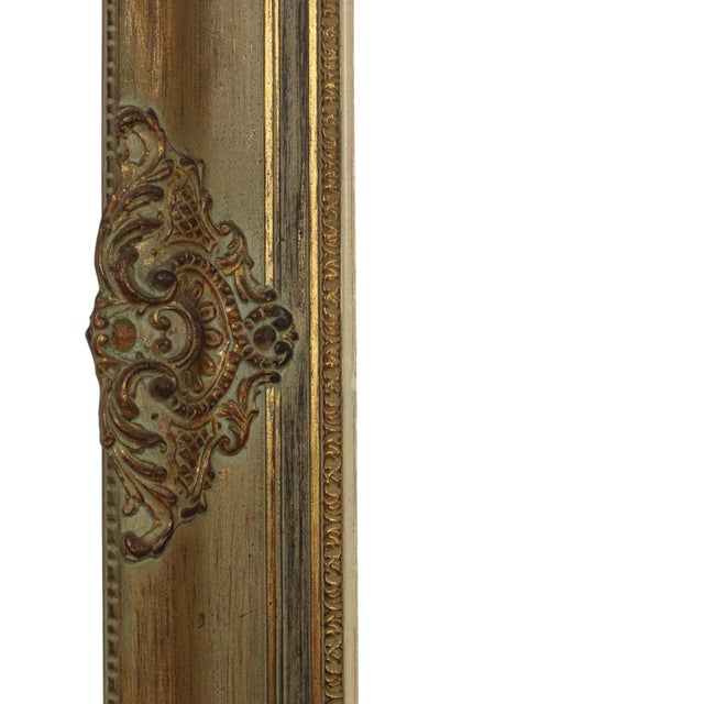 Large Baroque-Style Gilt Wooden Frame For Sale - Image 6 of 17