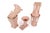 Ceramic Set of 5 Vintage McCoy Vases in a Pink Matt Glaze For Sale - Image 7 of 18