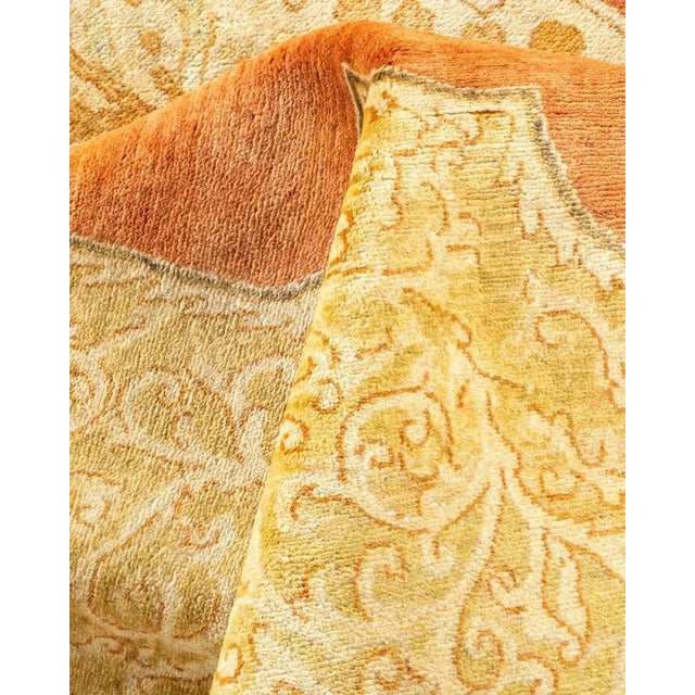 Textile Mogul Collection Hand-Knotted Area Rug - Brown 8' 4" x 10' 7" For Sale - Image 7 of 9