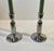Metal Art Deco Pewter Candlesticks by Just Andersen, 1930s, Set of 2 For Sale - Image 7 of 11