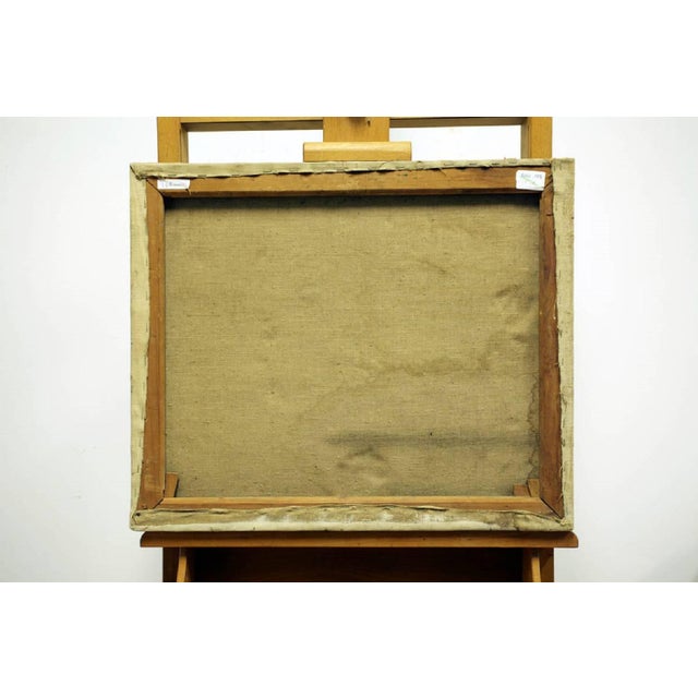 Genre: Israeli Subject: Abstract Medium: Oil Surface: Canvas Dimensions: 24" x 20" Bezalel (nicknamed “Lilik”) Schatz was...