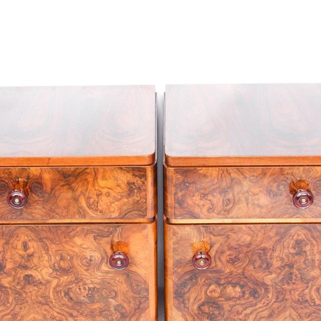 Bedside Cabinets, 1930s, Set of 2 For Sale - Image 6 of 12