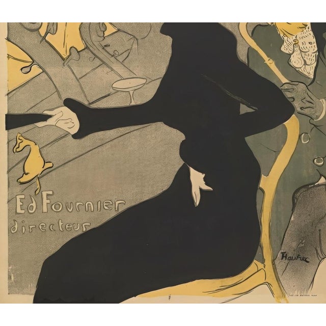 Modern Henri De Toulouse-lautrec, After Japanese Divan, Digital Silkscreen Print For Sale - Image 3 of 4