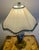 Vintage Brass Cloisonné Owl Lamp Finial For Sale In Los Angeles - Image 6 of 6