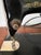 Black Vintage 1930s Singer Electric Sewing Machine in Original Wooden Cabinet With Extension Leaf For Sale - Image 8 of 16