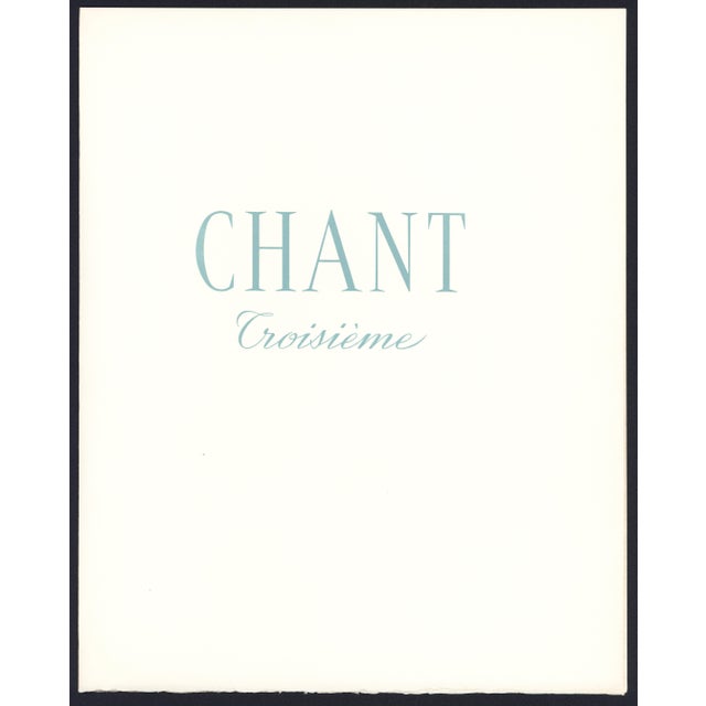 Salvador Dalí 1963 Dalí Divine Comedy Engraving Paradis Chant 3 "Piccarda Donati" For Sale - Image 4 of 8