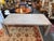 Contemporary Restoration Hardware Reclaimed Oak Wood Dining Table For Sale - Image 3 of 12