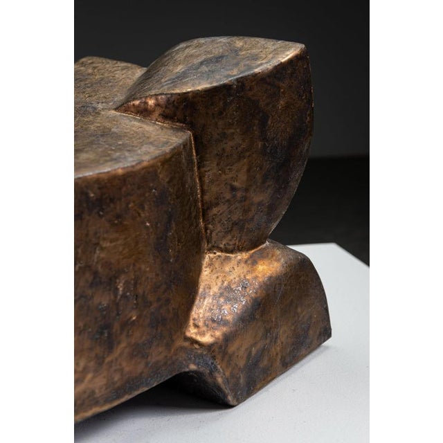 Abstract Sculpture by Cor Dam. period: 1975-1990 origin: The Netherlands dimensions (cm): h24 x w31 x d24 cm dimensions...