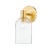 Traditional Mitzi Paisley 1-Light Bath Sconce, Aged Brass For Sale - Image 3 of 3