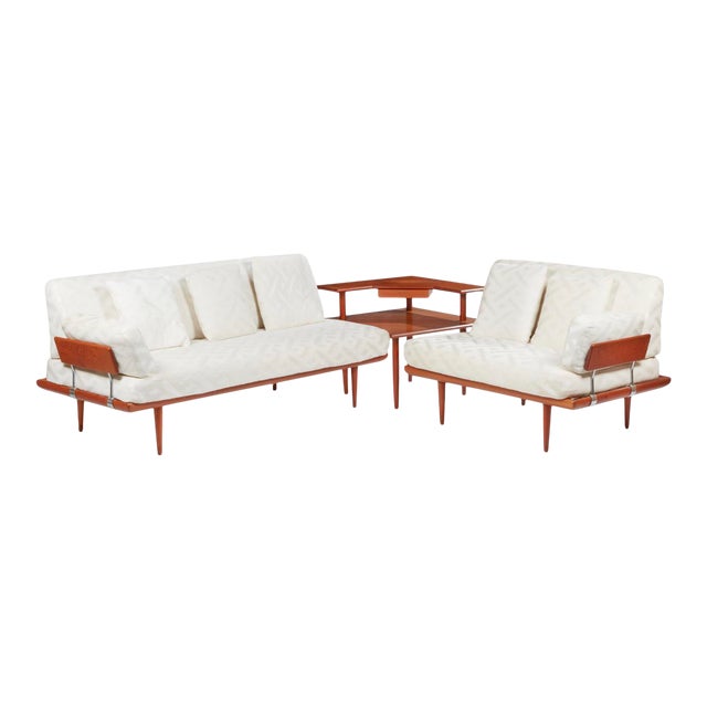 Mid Century France and Son Danish Teak Sofa Sectional For Sale